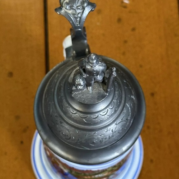 Vintage Reproduction 1902 -04 Regimental Military German Beer Stein - Picture 13 of 14